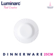 Luminarc Tempered Cadix Dinner Plate 25CM H4132