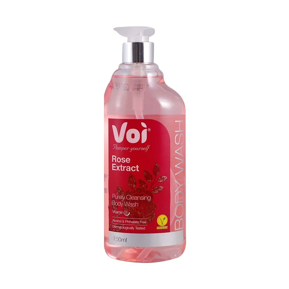 Voi Body Wash Rose Extract 750ML