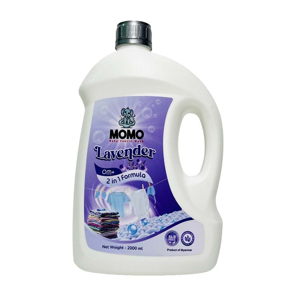 MoMo Baby Fabric Wash 2000ML ( Lavender )