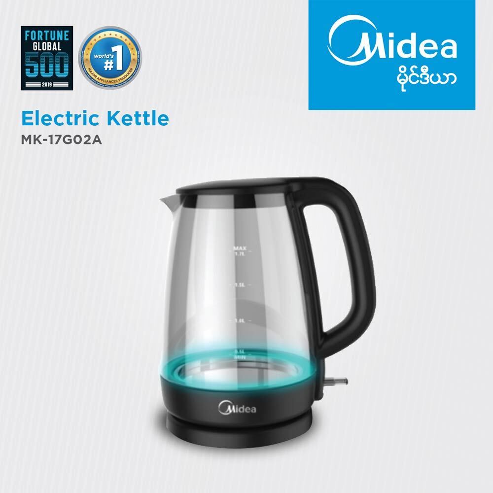 Midea Electric Kettle 1.7LTR MK-17G02A