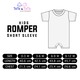 Te Te & Ta Ta Girl Romper Short Sleeves Pink 3-6 Months (1Pcs) KRPG-S101