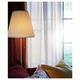Ikea Arstid Floor Lamp, Brass/White
