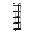 Beauty House 5 Layer Multi-Purpose Storage Shelf (Black)