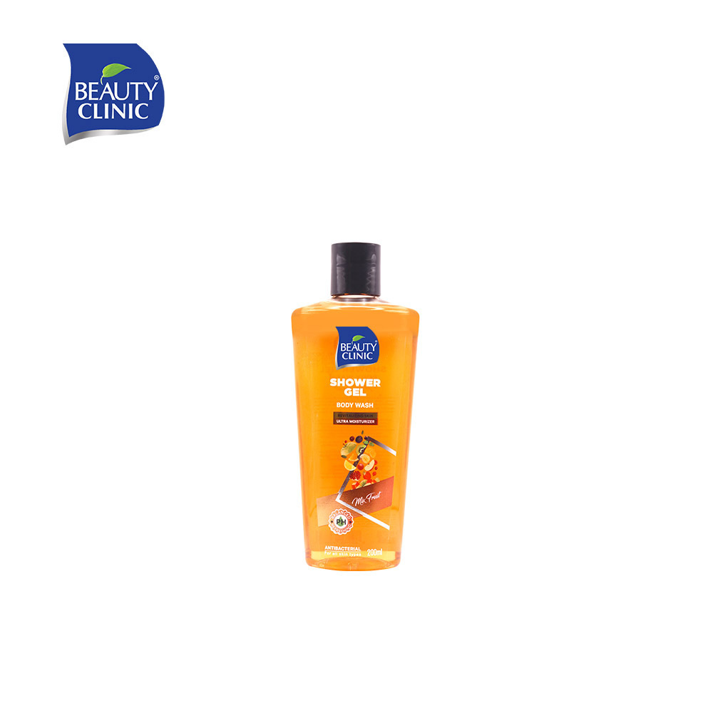 Beauty Clinic Mix Fruit Shower Gel 200 ML Orange 6 291108 657850