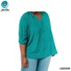 The Ori Women Long Sleeve Top LBD029 Green (XL-52)