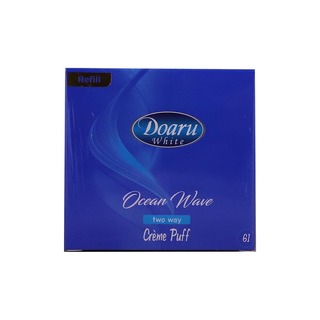 Doaru White Ocean Wave Two Way Creme Puff Refill 11G (71 Soft Yellow)