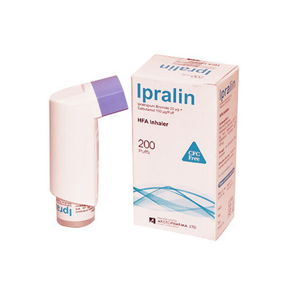 Ipralin HFA Inhaler-CFC Free 200 Puffs