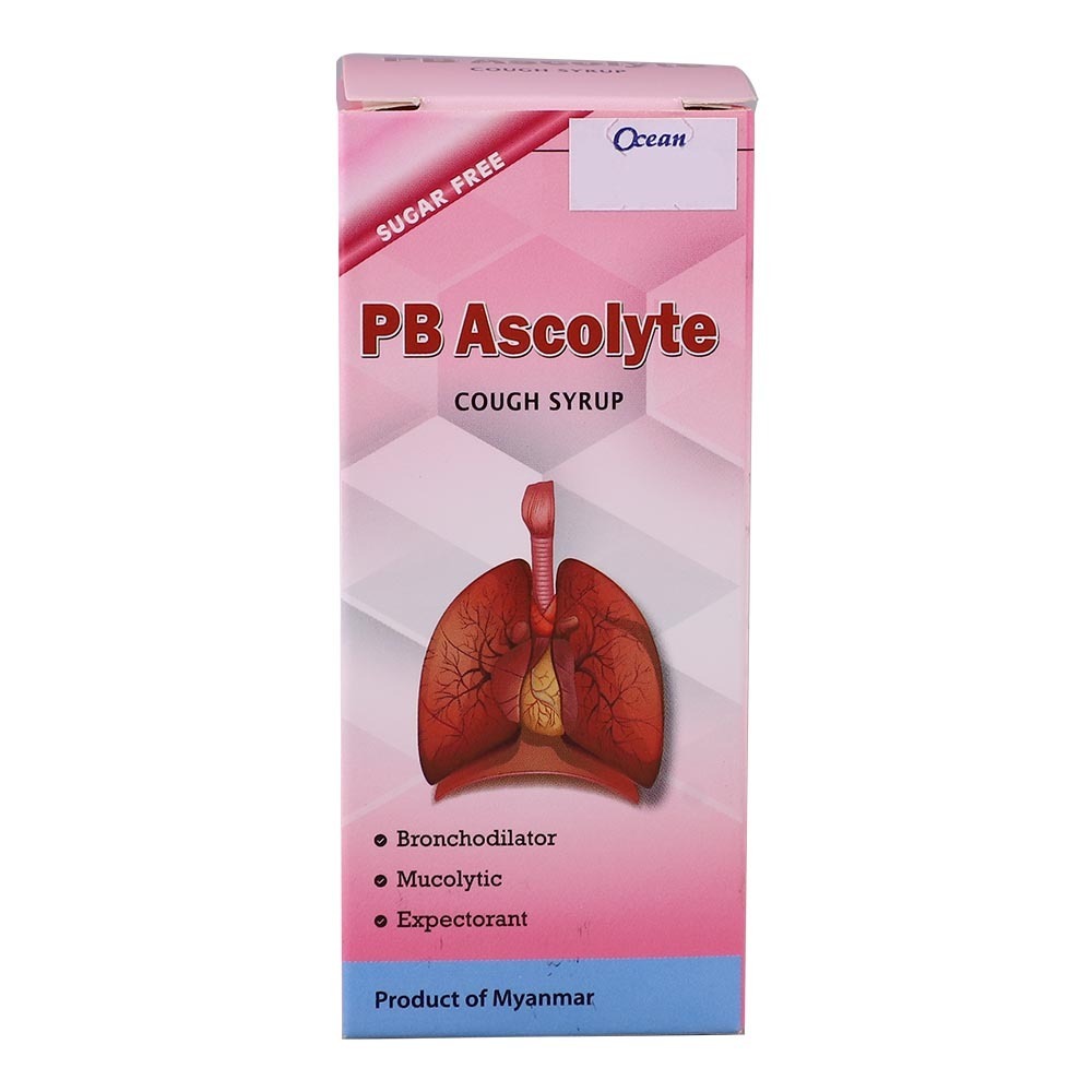 PB Ascolyte Sugar Free Cough Syrup 100ML