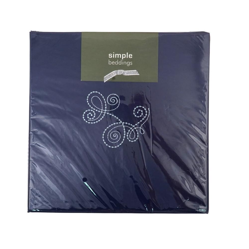 Simple Pillow Case 2PCS 19.5 X 29.5IN D-Blue(Fit)