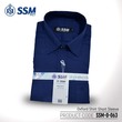 Oxford Shirt Short Sleeve SSM-O-P-S-063 (Dark Blue) Double Extra Large