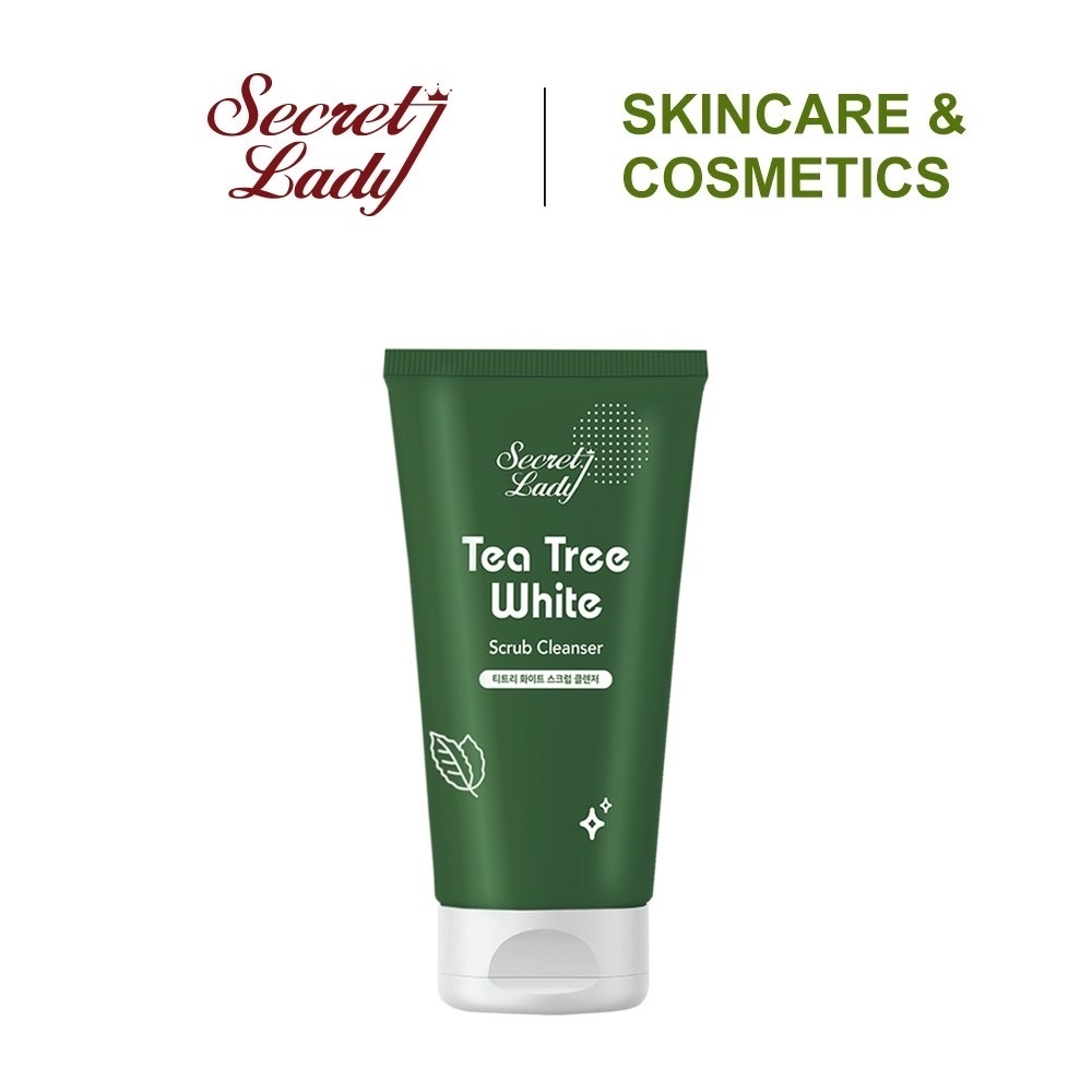 Secret Lady Tea Tree White Scrub Cleanser