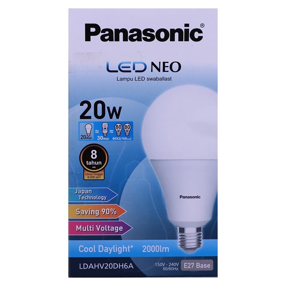 Panasonic Cool Daylight E27 20W LDAHV20DH6A