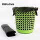 Disposable Plastic Rubbish Bag - 100PCS Pack