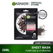 Garnier Pure Charcoal Black Serum Face Mask 28ML