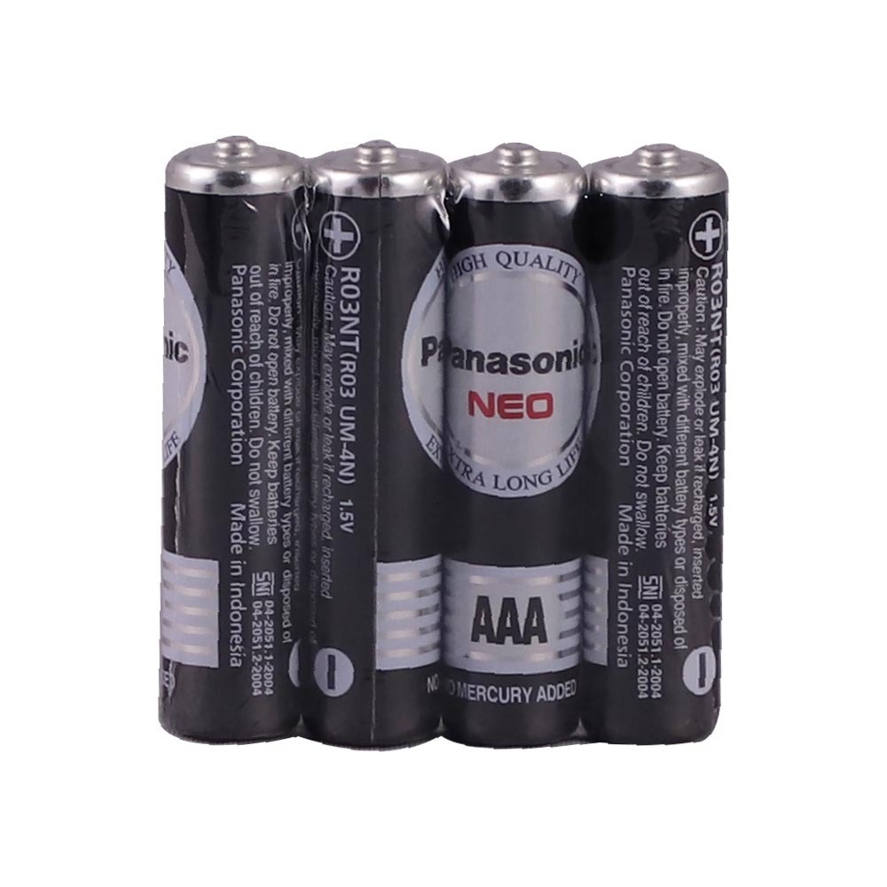 Panasonic Neo Battery Aaa Size R03NT 4SA 4PCS