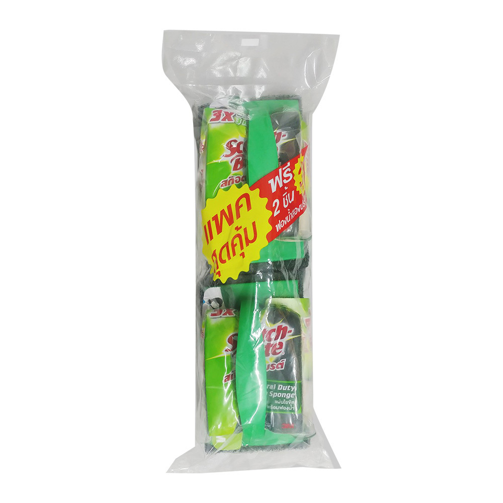 3M Scotch Brite Scrubber Green 2PCS Pro