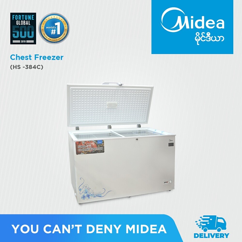 Midea Chest Freezer 290LTR HS-384C