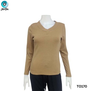 The Ori Women Long Sleeve Top Black Medium TO126A