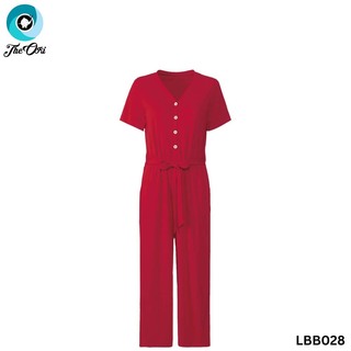 The Ori Women Jumpsuit Black Florial LBB028 (Small)