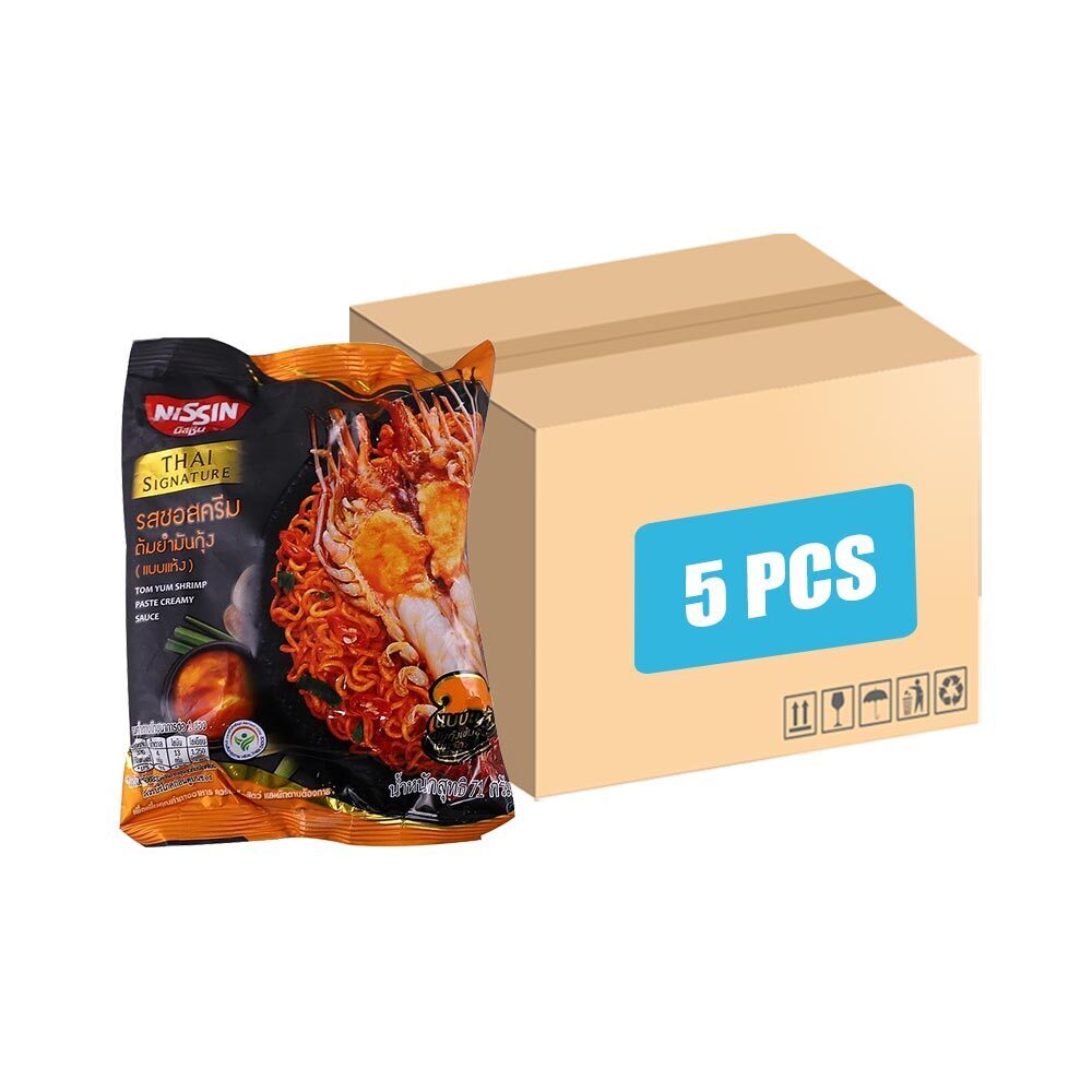 Nissin Inst Noodle Tomyum Shrimp Paste Creamy71Gx5
