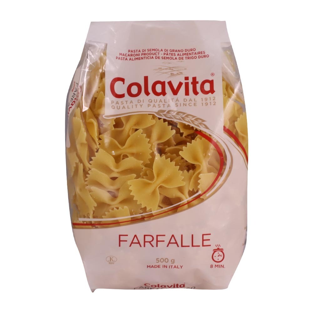 Colavita Pasta Farfalle Noodle NO.160 500G