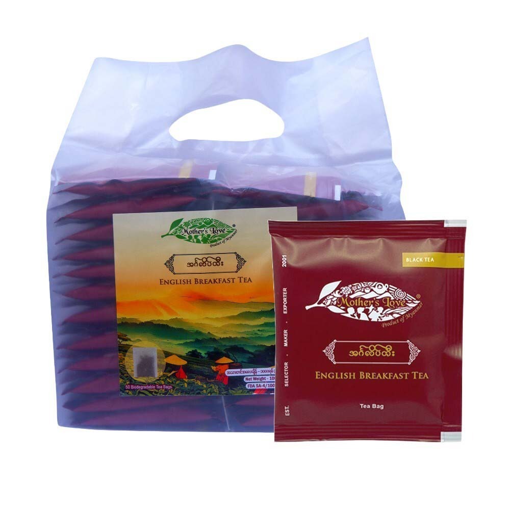 Mother's Love English Breakfast Black Tea 2G x 50PCS
