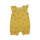 Te Te & Ta Ta Girl Romper Short Sleeves Yellow 9-12 Months (1Pcs) KRPG-S101