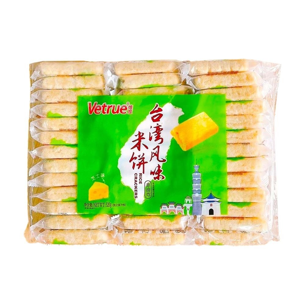 Veture Rice Crackers Cheese 320G