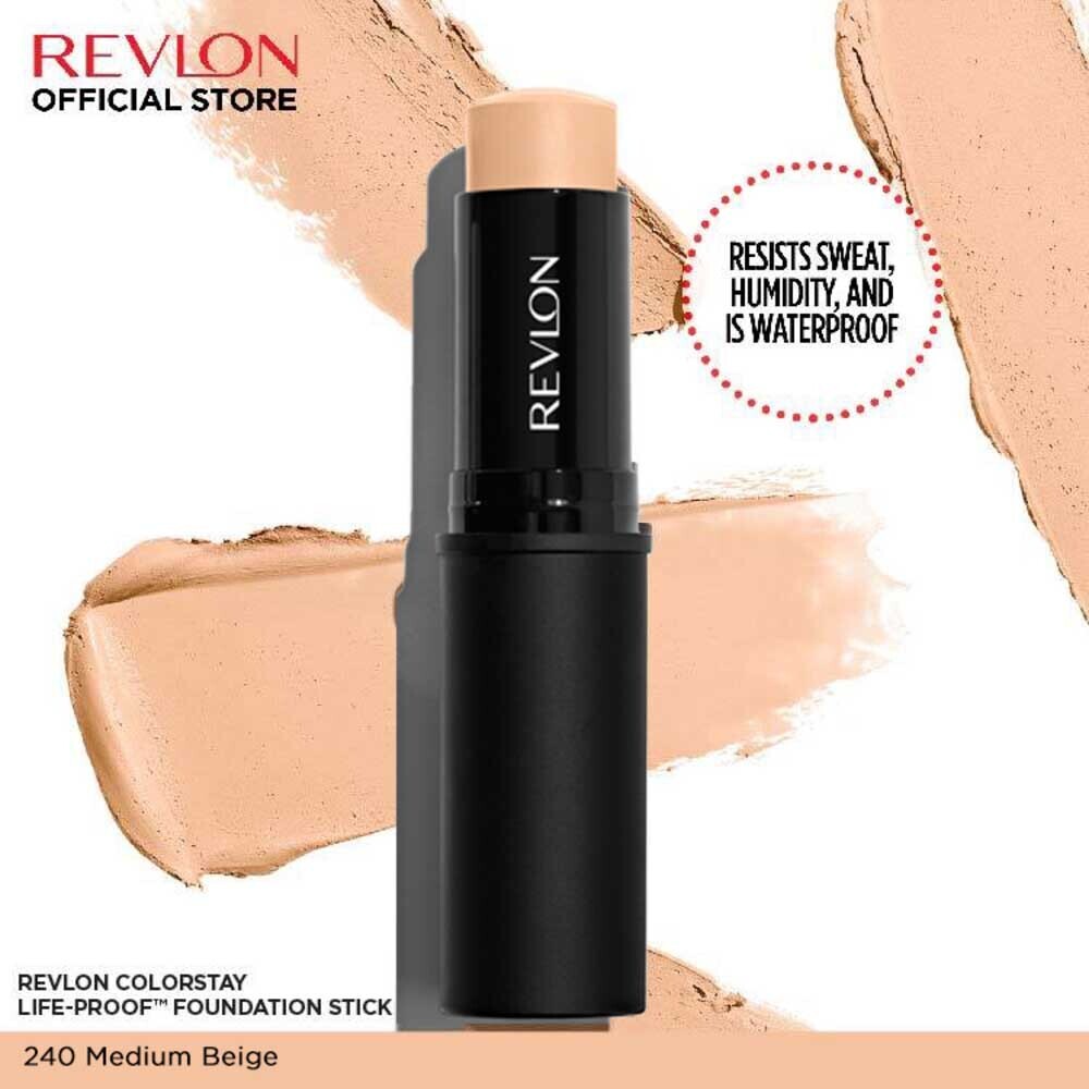 Revlon Colorstay Life-Proof Foundation Stick 7.6G (240 Medium Beige)