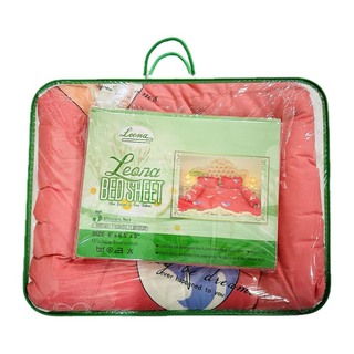 Leona Bed Sheet (set)  Double SE02 (Leona Set-018)