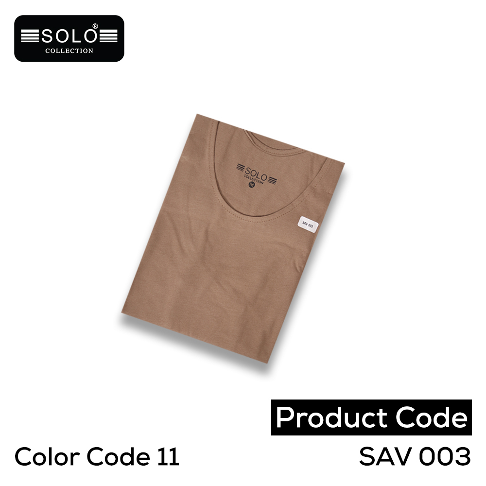 Solo Collection Men Plain Vest SAV 003 (Code 11-Medium)