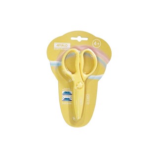 Apolo Safety Scissors 5IN (130MM) A-249G  (Green) 9517636130441