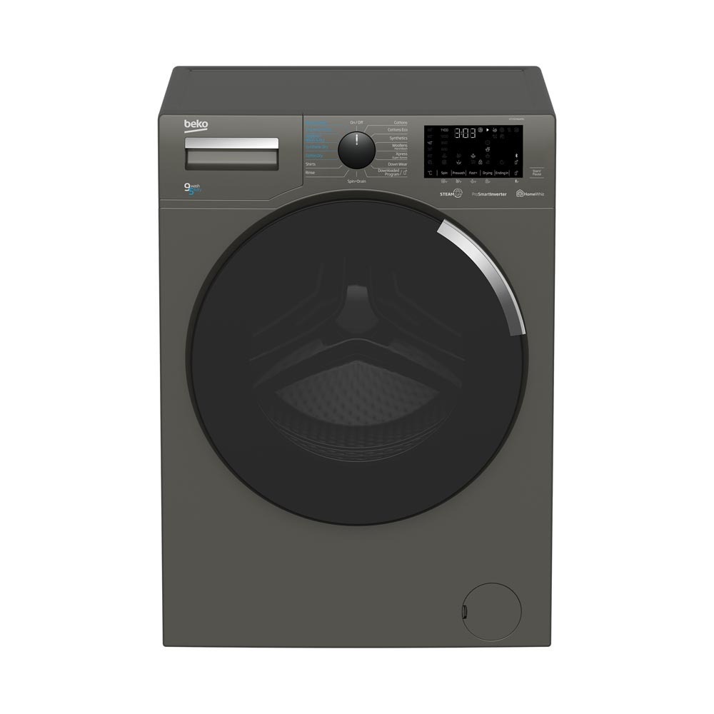 Beko 9kg Washing / 5kg Drying Washer Dryer / 1400RPM (HTV9746XMG)