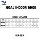 Goal Indoor Shoe GLF-2531 White/Goal/WN (No-42)