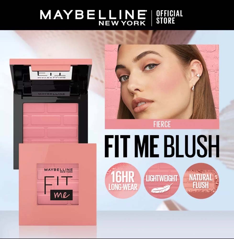 Maybelline Fit Me Blush 4.5G (30 - Rose)