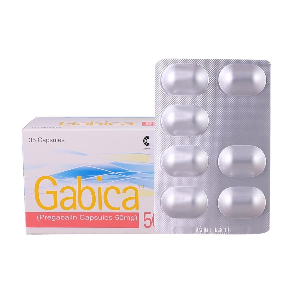 Gabica Pregabalin 50Mg 7`S X 5