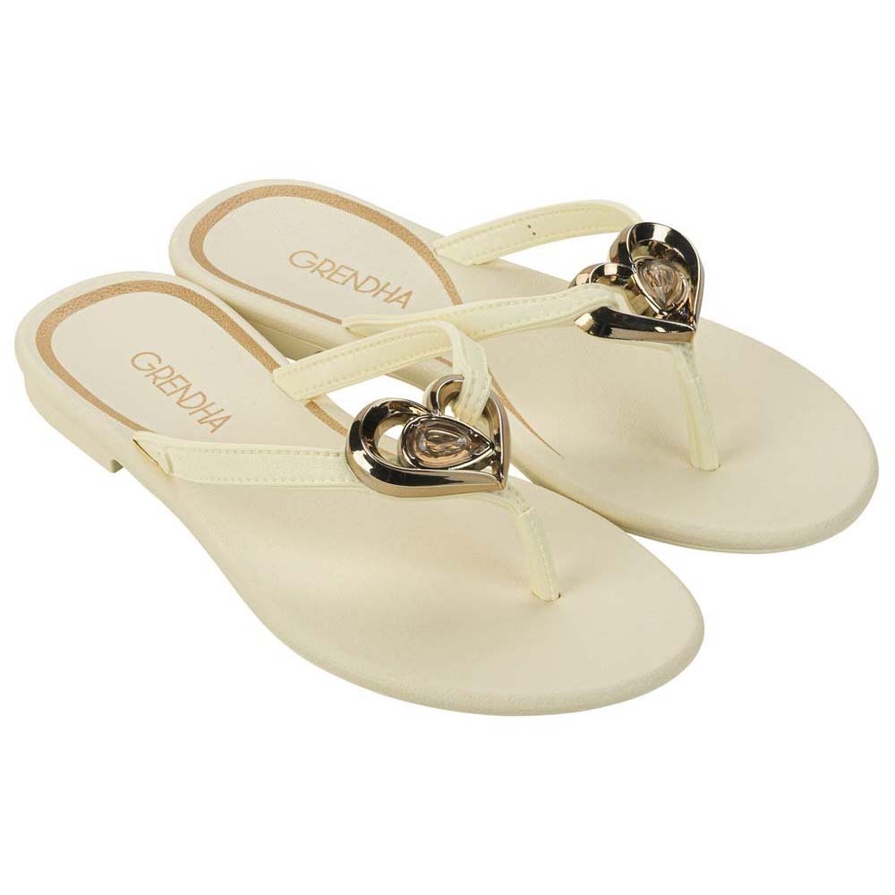Grendha Gota De Amor Rast Ad Flip (No-6) Beige 119034BG42506