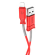 X24 Pisces Charging Data Cable For Lightning/Red