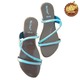 Sin Pauk Women Leather Sandal Diamond Strap (Design-3,No-40) BH1-021