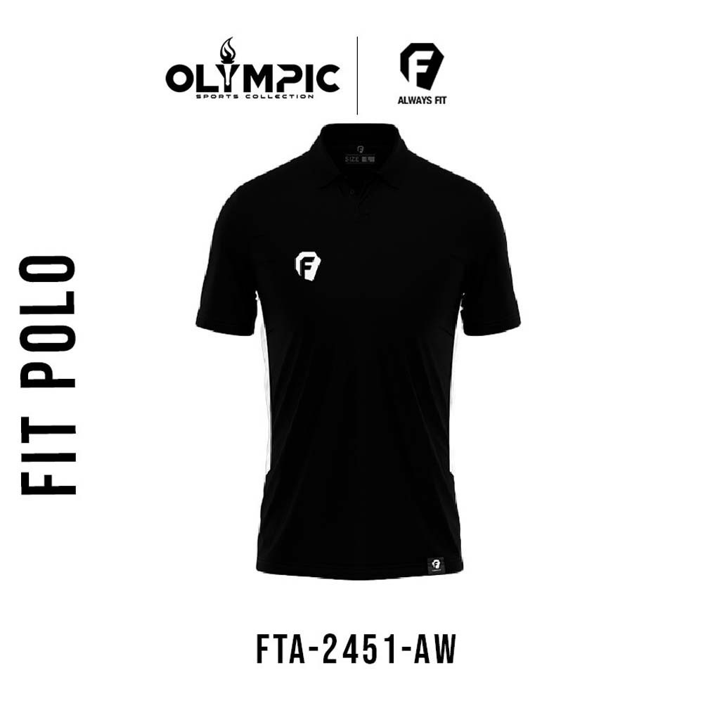 Fit Polo FTA-2451-AW Black (Large)