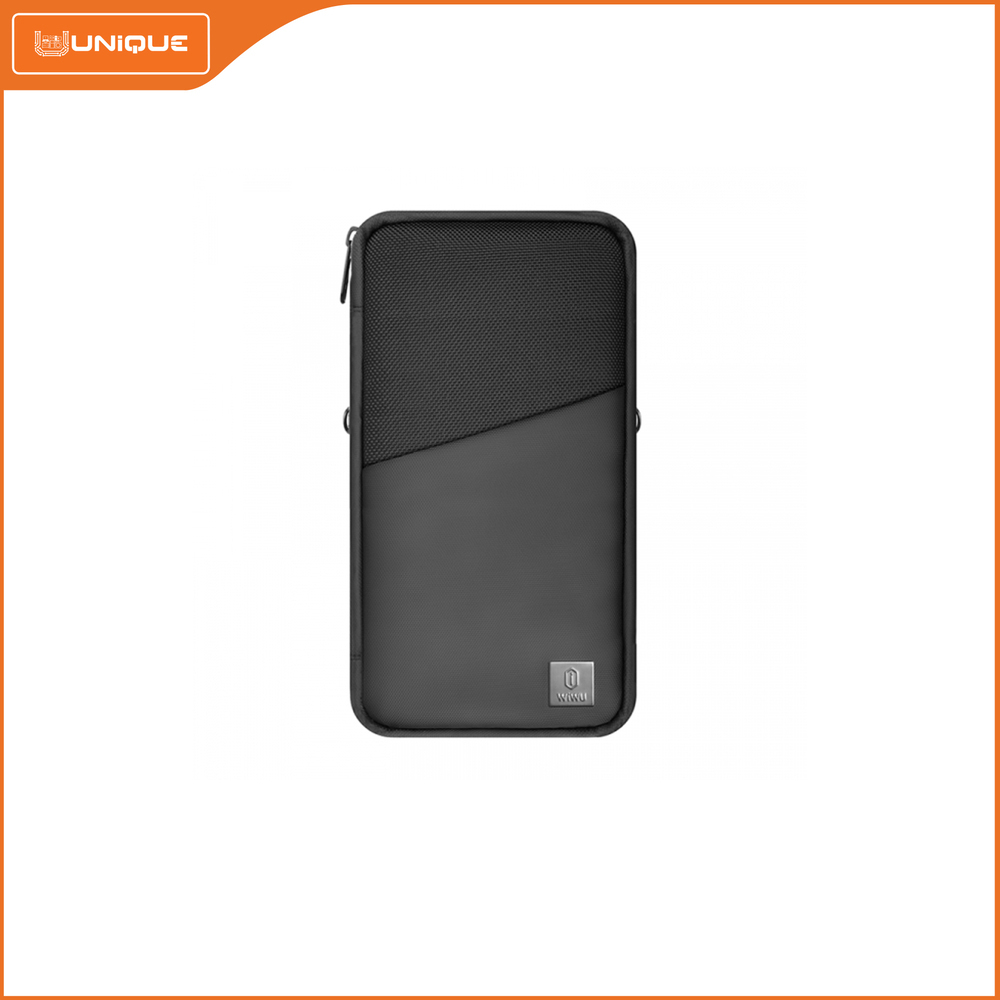 WiWU Travel Mate Passport Pouch Bag Black 316819