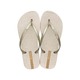 Ipanema Glitter Fem Flip (No-5) Beige & Gold Glitter Silver 1264812522905