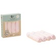 Snow Owl Bamboo Muslin 30X30 Pack4 - Lovely Sky Pink