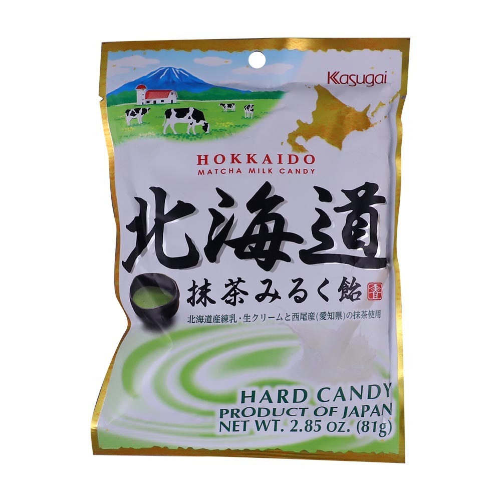 Kasugai Hokkaido Matcha Milk Candy 81G (03475)