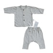 TC10212M Tiny Cozy Baby Comfy Set Light Grey