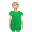 Lavender Girl Faction Dress (Design23) Green Small