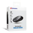 Verbatim Rechargable Mouse Grey