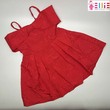 Ellie Baby Formal Dress Red 1T CMO16