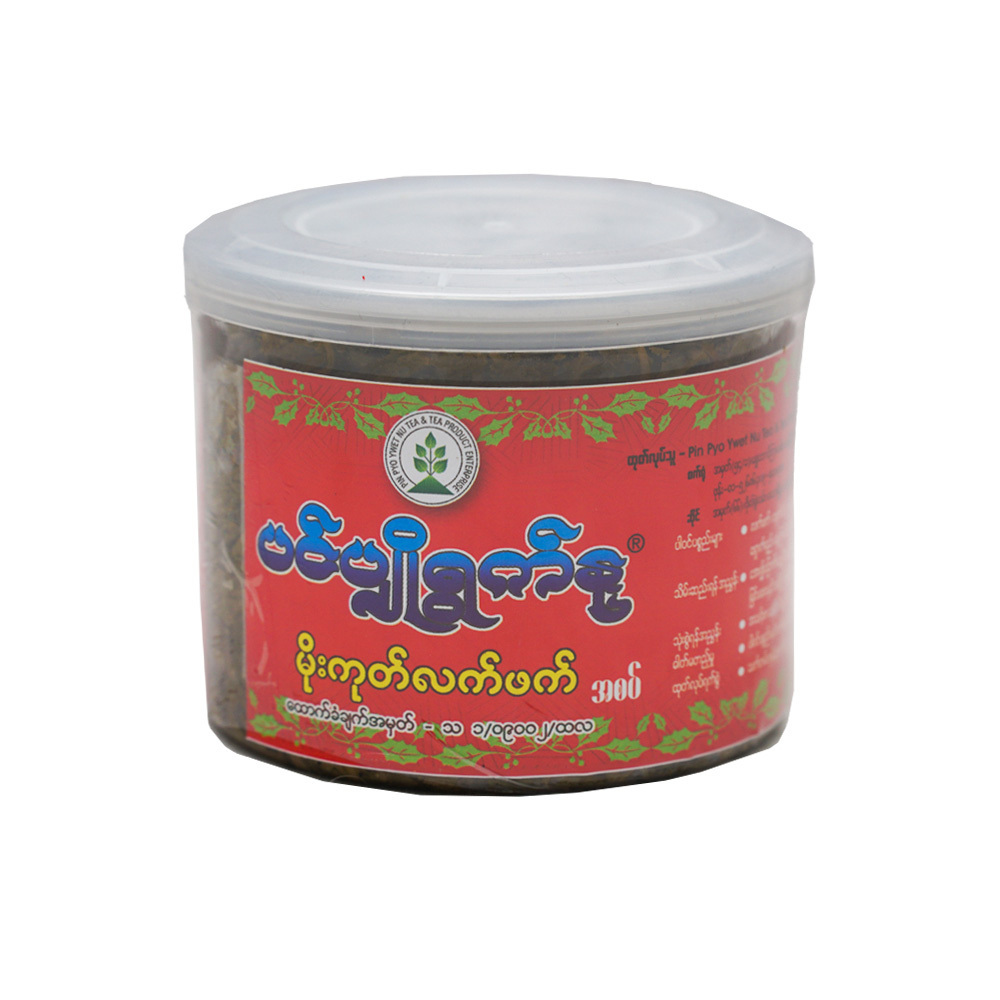 Pin Pyo Ywet Nu Pickled Tea Leaf Spicy 360G