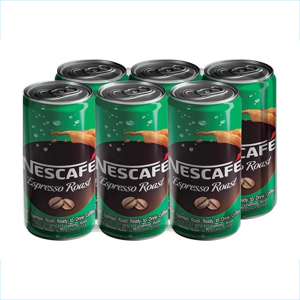 Nescafe Espresso Roast Ready To Drink Iced Coffee 180MLx6PCS